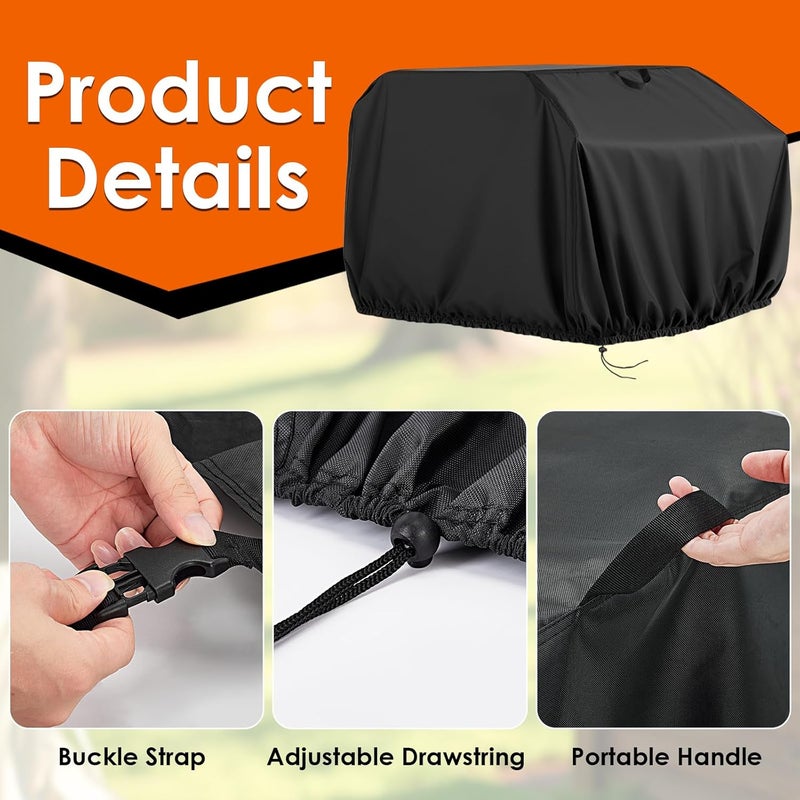 TwoPone Pizza Oven Cover for Nexgrill Ora 16, Waterproof Pizza Oven Accessories Carry Cover for Outdoor - Image 3